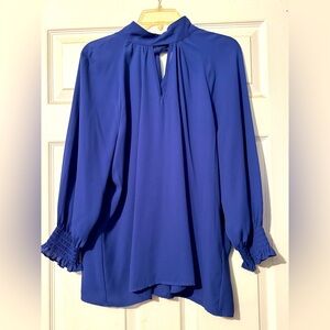 Beautiful blue New York & Co blouse